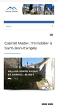 Mobile Screenshot of cabinetmadier.com